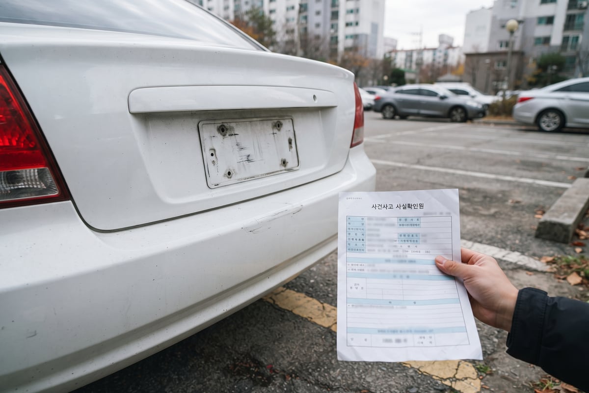 자동차 번호판 분실 재발급 경찰신고 순서 대표 이미지